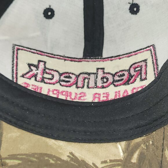 Redneck Trailer Supplies Camo Hat Baseball Cap Pink Adjustable NWOT Cap America - Picture 9 of 9